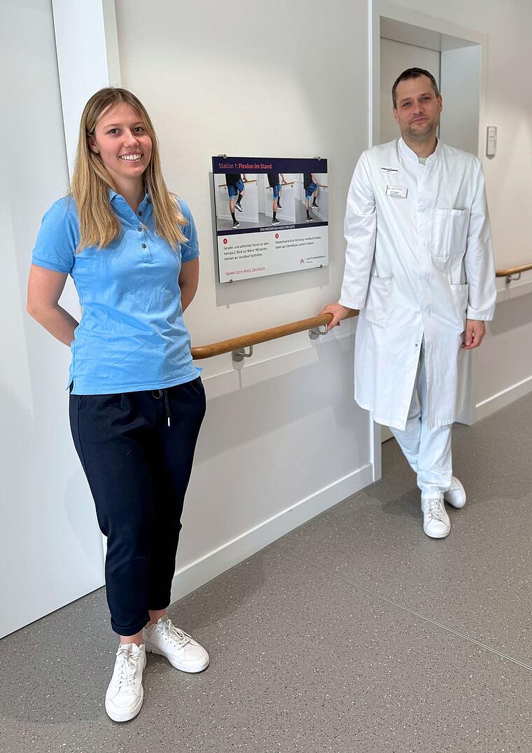 Trimm-Dich-Pfad am Loretto-Krankenhaus