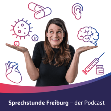 Podcast Titelbild - Sprechstunde Freiburg mit Moderatorin Julica Goldschmidt