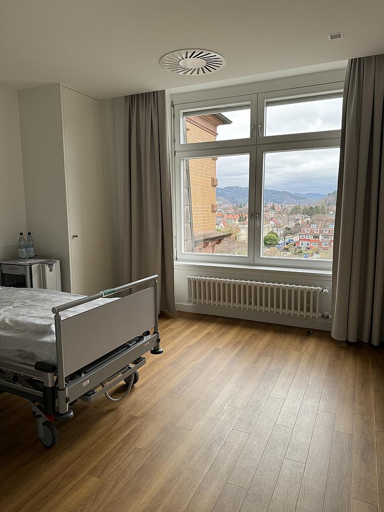 Stationseröffnung Ortho2, Patientenzimmer nach Renovierung