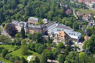 Loretto-Krankenhaus Freiburg Luftaufnahme
