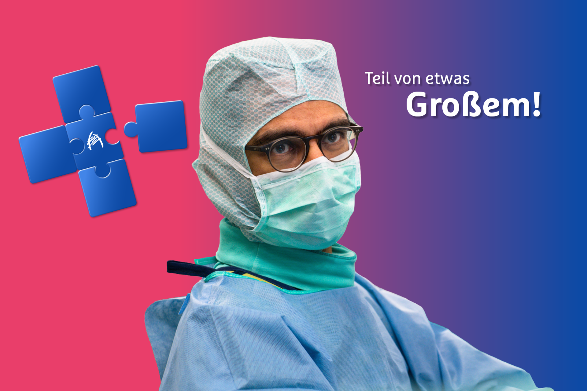 Arzt als Teil von etwas Großem